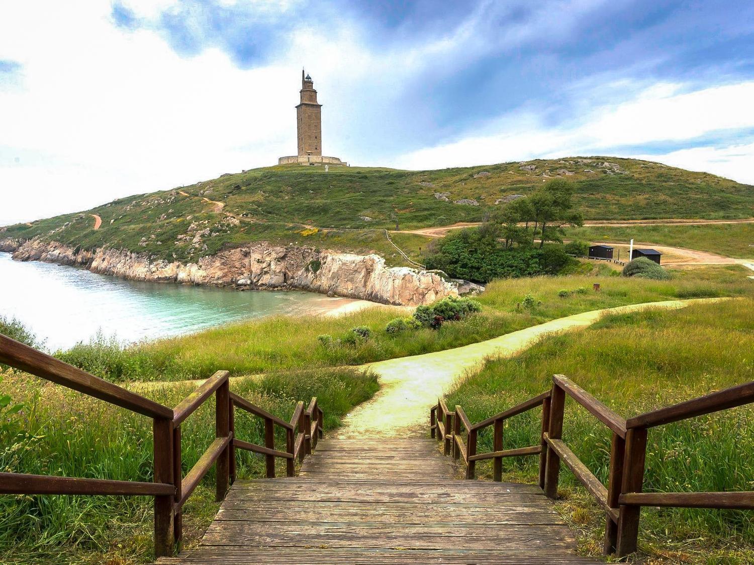 Sakura Homes Torre De Hercules 4 Plazas A Coruña Exterior foto